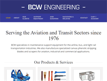 Tablet Screenshot of bcwengineering.com